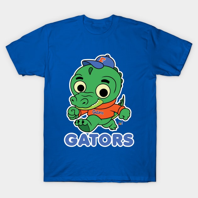 GATORS T-Shirt by toddgoldmanart